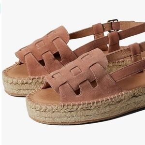 Soludos Women's Sanibel Fisherman Sandal Sahara Pink Size 9 1/2 NEW